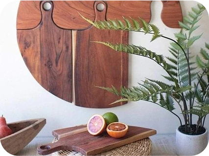 Live Edge The Pine Box - Handmade Wooden art